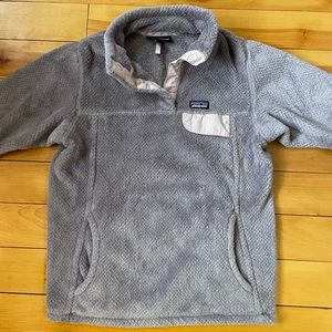 Kid’s Purple Patagonia Girl’s Re-Tool Snap-T Pullover Jacket